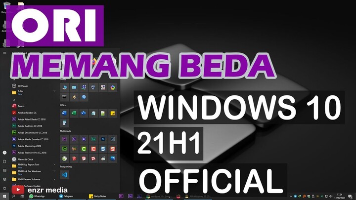 WINDOWS 10 21H1 OFFICIAL MICROSOFT - RESMI