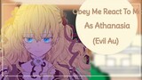 Obey Me React To Mc As Athanasia |Evil Au|Lovely Princess|Wmmap|[1/1]| Read Decs