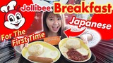 Japanese tries Jollibee breakfast in the Philippines for the FIRST TIME