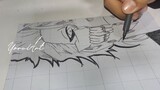 Menggambar Grimmjow Jaegerjaquez dari Anime Bleach | YoruArt