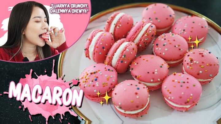 CARA MEMBUAT MACARON ANTI GAGAL!  ENAK BANGET!