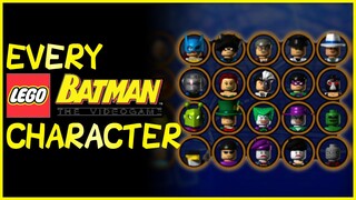 EVERY CHARACTER in LEGO Batman: The Videogame (2008)