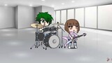 Uraraka and deku singing gurunge || the audio is not mine