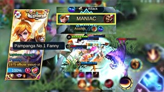 UNLIMITED ENERGY HACK??!! MANIAC without Blue Buff | Fanny : RANKED GAMEPLAY | Top Global Fanny