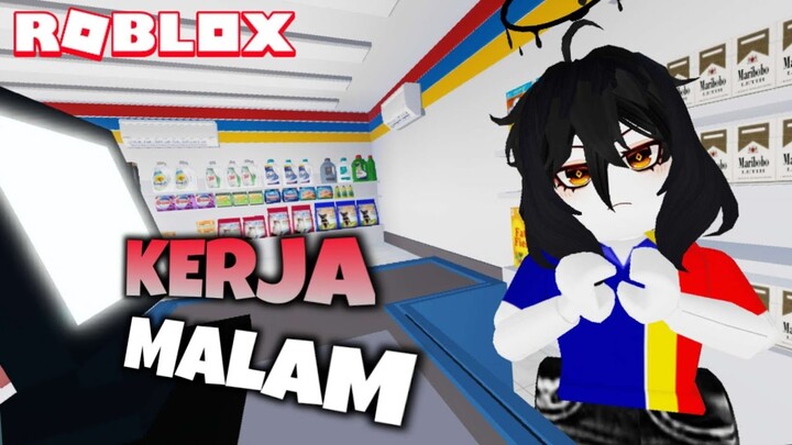 Emang Boleh Kerja Semalam Ini? - ROBLOX Short Creepy Story Night Shift