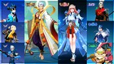 8 UPCOMING SKINS GAMEPLAY  | GUINEVERE LEGEND | VALE COLLECTOR | PAQUITO STARLIGHT | MOBILE LEGENDS