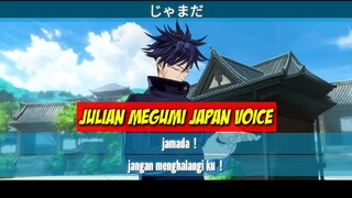 Suara Julian Versi Anime | Jjk Megumi Fushiguro | MLBB