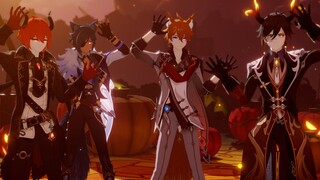 Hey, let's play together? [Genshin Impact MMD]