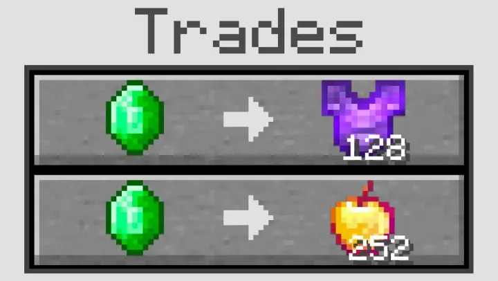 Minecraft, But Villagers Trade OP Items..