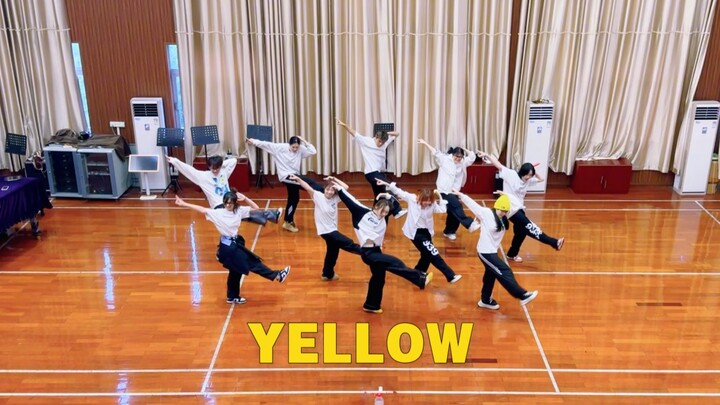 If you knew someone danced yellow with me, you would also think I was lucky