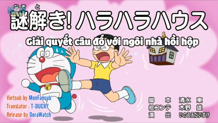 Doraemon : Giải quyết câu đố với ngôi nhà hồi hộp - Máy tạo mây điểm tâm