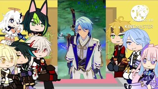 Genshin Characters react to eachother || all parts || minor ships || (7/7)