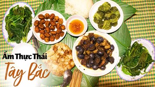 Ẩm Thực Thái Tây Bắc - Cọ Om Thịt, Cọ Nắm Cơm Xôi @THẠCH 3D HÒA TRANG