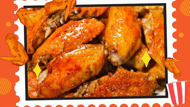 Crispy Peppered Chicken WingsTomato Pork Ribs + Garlic Shrimp