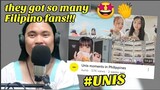 UNIS Reaction || Unis moments in Philippines by 4unis