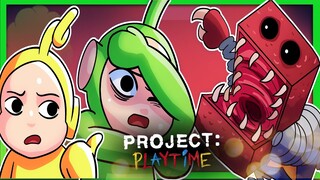 🌈 ESCAPE CREEPY BOXY BOO | Dipsy Plays Project Playtime /w @its-laalaa