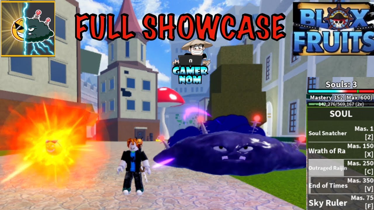 Dragon All Skills ShowCase Blox fruit 