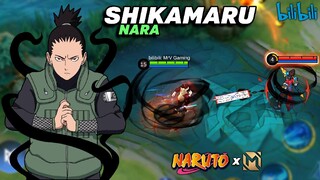 SHIKAMARU NARA in Mobile Legends 😮 NARUTO x MLBB