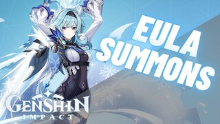 Eula Summons!!! | Genshin Impact ~ Born of Ocean Swell Banner