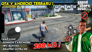 GTA V ANDROID Grafis HD | GTA V Android Size Kecil Offline Terbaik 2021