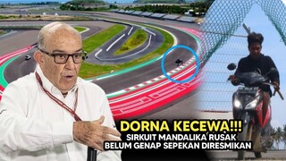 Bos Moto GP Marah Besar! Sirkuit Mandalika Dirusak Akan Buru Pelaku