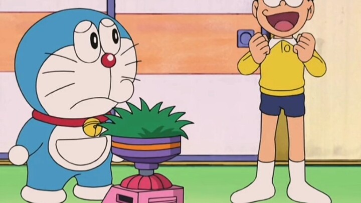 (Doraemon) Fatty Blue mengumpulkan Dorayaki berukuran besar dengan pengumpul debu