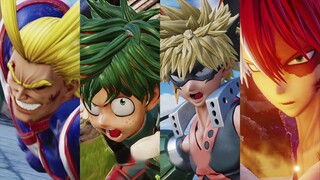 All Boku no Hero Academia Characters Special Attacks & Awakenings | JUMP FORCE