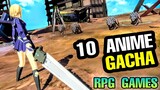 Top 10 ANIME GACHA Best Games RPG with best Graphic Anime Art style for Android & IOS PART 2