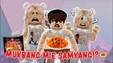 MUKBANG MIE SAMYANG 2 BUNGKUS !??🍝🌶 PEDESS BANGETTT🥵 Samyang Challenge! | ROBLOX INDONESIA 🇮🇩 |