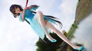 [MMD Cloth Calculation/C4dOc Rendering] Tianyi กำลังเล่นอยู่ที่ริมทะเลสาบ คุณต้องการมาด้วยกันไหม? ใส