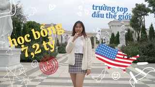 GIÀNH HỌC BỔNG DU HỌC MỸ 7,2 TỶ Ở ĐẠI HỌC TOP ĐẦU | Ivy League