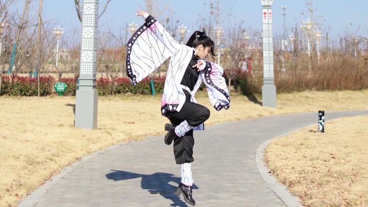 Trải nghiệm như thế nào khi nhảy "Supper Butterfly" trong trang phục của Butterfly Ninja【Mu Xiao】