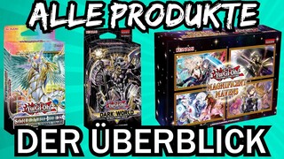 Yu-Gi-Oh! DER Überblick alle Produkte. Was kommt alles raus!