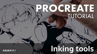 Procreate tutorial 05 - Inking tools | เคล็ดลับการตัดเส้น!