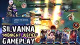 SILVANNA "MIDNIGHT JUSTICE" GAMEPLAY | IMBALANCE TEAM PICKED | MOBILE LEGENDS