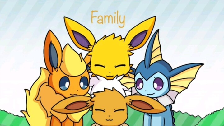 [ES full version animation] Animasi Eeveelution Squad - Bab 1 - Sahabat dan Keluarga (sulih suara ba