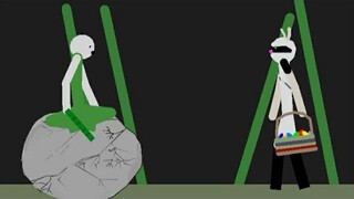 Pandy vs Bess - Stickman Piggy Animation