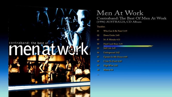 Men At Work (1996) Contraband, The Best Of Men At Work [CD Album]