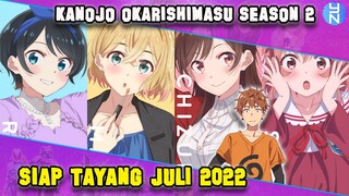 KANOJO OKARISHIMASU SEASON 2 SIAP TAYANG JULI 2022