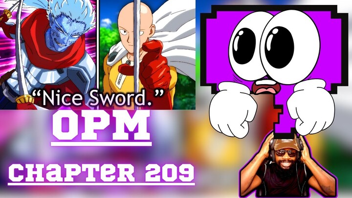 One Punch Man (Chapter 209) REACTION @PlotArmor