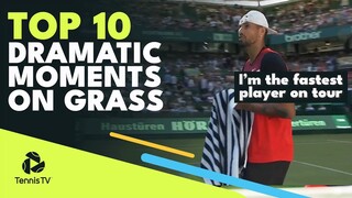 Grass Court Drama: Most Dramatic Tennis Moments From The ATP Grass Season