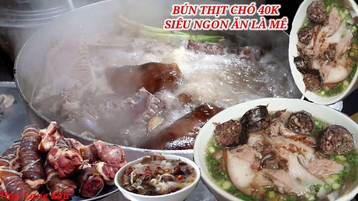 ĐƯỢC GIỚI THIỆU ĐI ĂN QUÁN BÚN THỊT CHÓ ĐẾN THẬT SỚM ĂN 1 BẮT ĐẶC BIỆT ĐÚNG SIÊU NGON