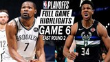 Brooklyn Nets vs Milwaukee Bucks Full Game 6 Highlights 2021 NBA PLAYOFFS | NBA2K21
