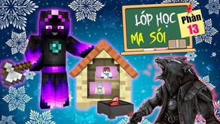 Minecraft Lớp Học Ma Sói (Phần 13) #2- SINH TỒN, XÂY NHÀ, TẠO LỬA 🐺 vs 🔥