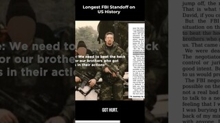 The Longest FBI Standoff in American History #shorts