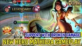 New Hero Mathilda Gameplay - Mobile Legends Bang Bang