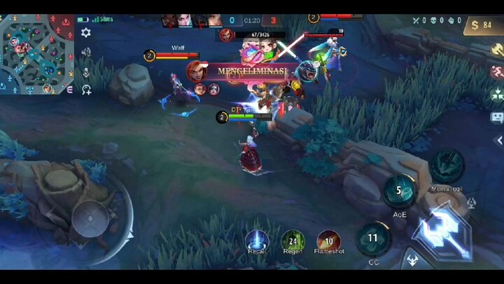 Mobile legends: Bang bang, gameplay hero vexana