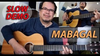 Mabagal (Moira and Daniel) SLOW Demo Fingerstyle Guitar Cover