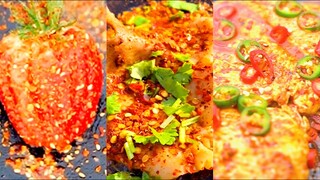 Cooking & Eating Spicy Food -  | ASMR Sounds | Compilation #1 ^^