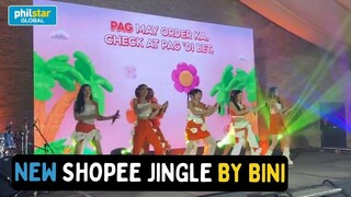 PPop nation's girl group BINI performs Shopee’s newest jingle ahead of the brand’s 6.6 campaign